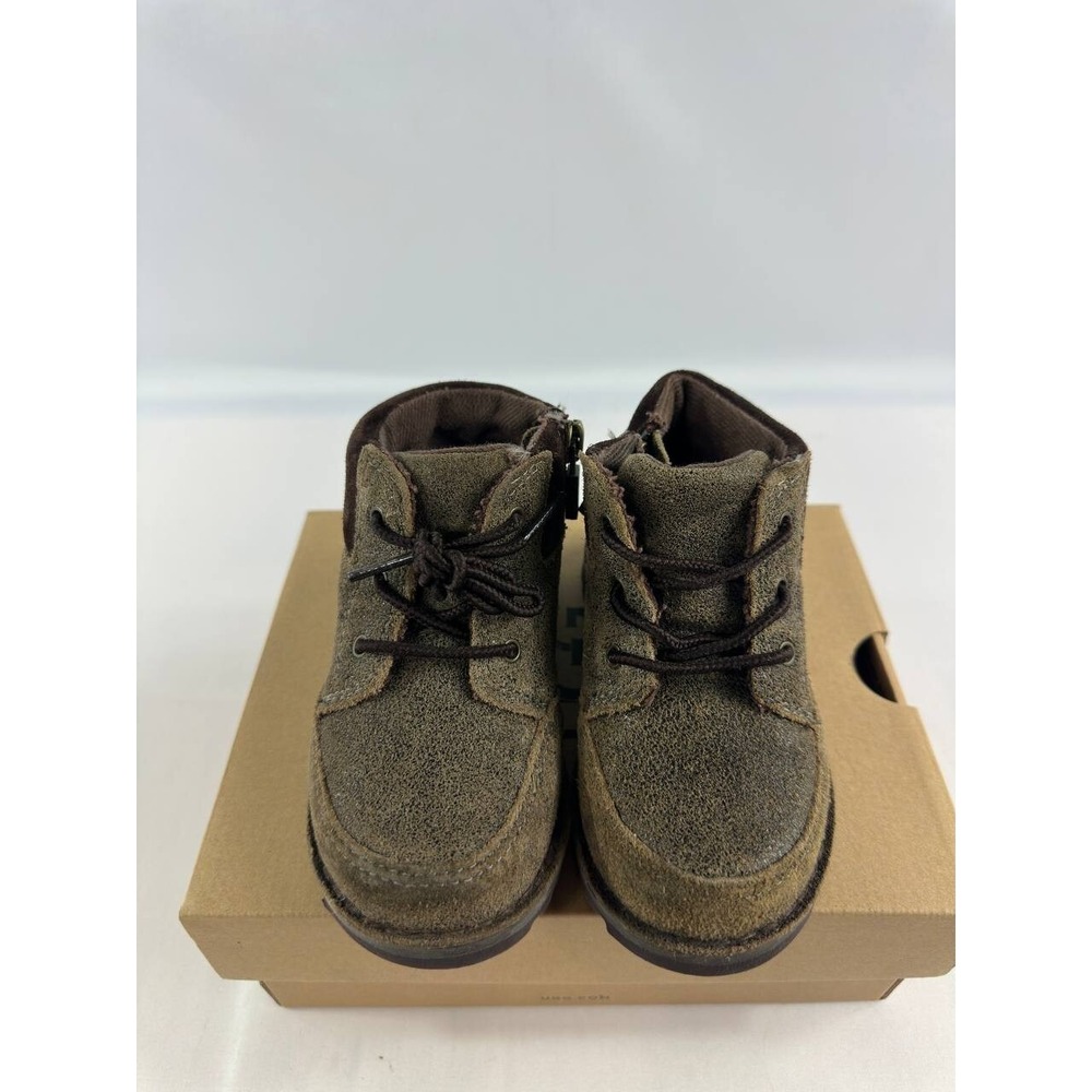 UGG Orin Wool Toddler Brown Boots Brown Size 7K - Picture 4 of 11